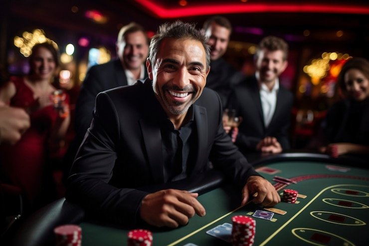 Meja live dealer roulette di studio cuan303